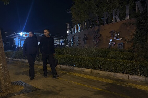 A knife attack near a school in Beijing injures 5 people, including 3 children