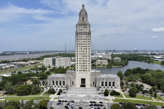 Louisiana governor calls a special session to address taxes and the courts