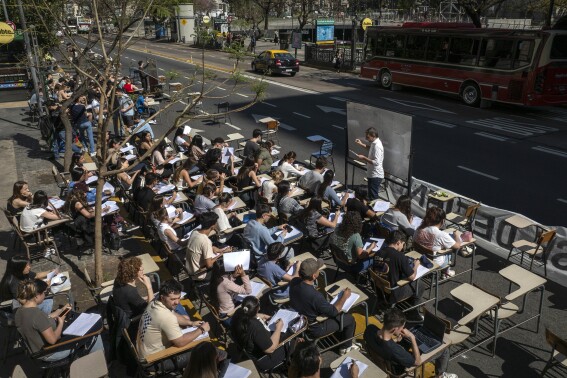 Here’s why Argentina’s public universities are paralyzed by protests