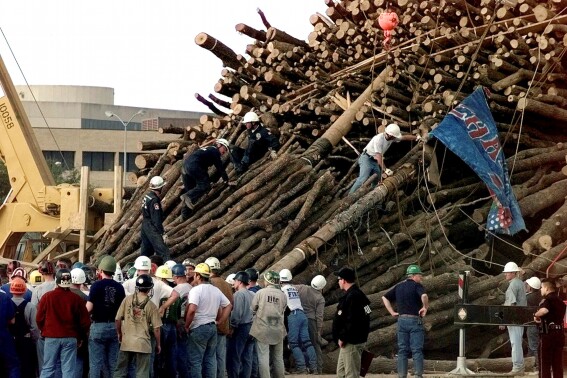 Texas A&amp;M to mark 25th anniversary of campus bonfire collapse that killed 12